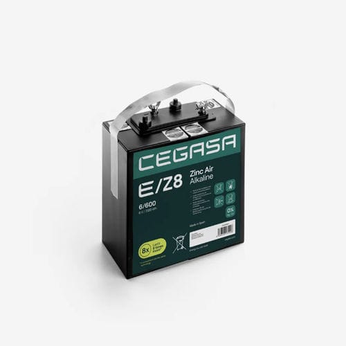 Rechteckige Batterie - E/Z8 6/600 - Cegasa Energía SLU - 6 V / Industrie / für Gabelstapler