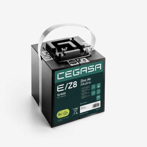 Rechteckige Batterie - E/Z8 12/600 - Cegasa Energía SLU - 12 V / Industrie / für Telekomausrüstung