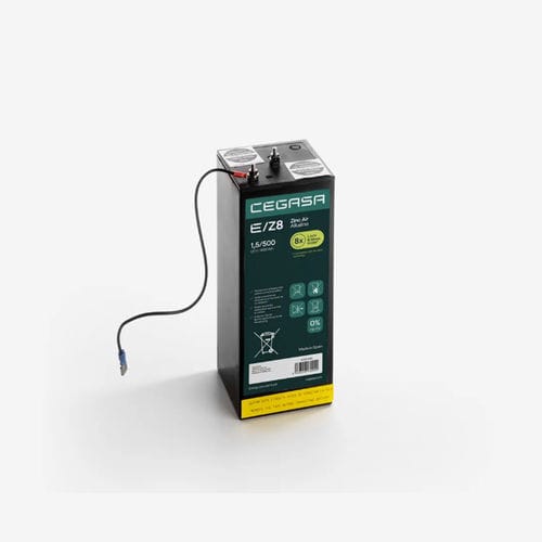 Rechteckige Batterie - E/Z8 1,5/500 - Cegasa Energía SLU - 1,5 V / Industrie / für Telekomausrüstung