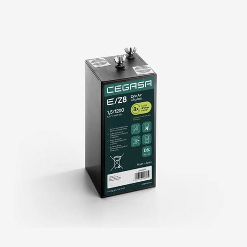 Rechteckige Batterie - E/Z8 1,5/1200 - Cegasa Energía SLU - 1,5 V / Industrie / für Telekomausrüstung