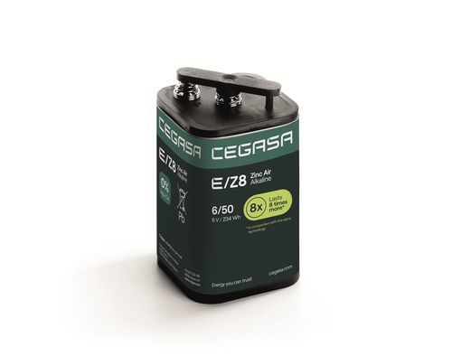 Rechteckige Batterie - E/Z8 6/25 - Cegasa Energía SLU - 6 V / Industrie / für Telekomausrüstung