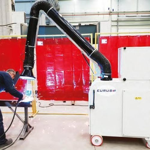 Mobile Rauchabzugsanlage - EURUS ESP10M - AES Acar Endüstriyel Sistemler - Schweiß / mit Aktivkohlefilter / Patronen