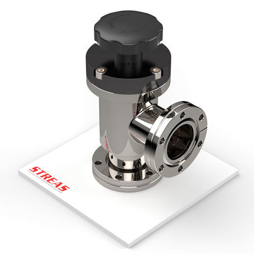 Handventil - VMA series - Streas srl - rechtwinklig / Inline / mit Faltenbalgabdichtung