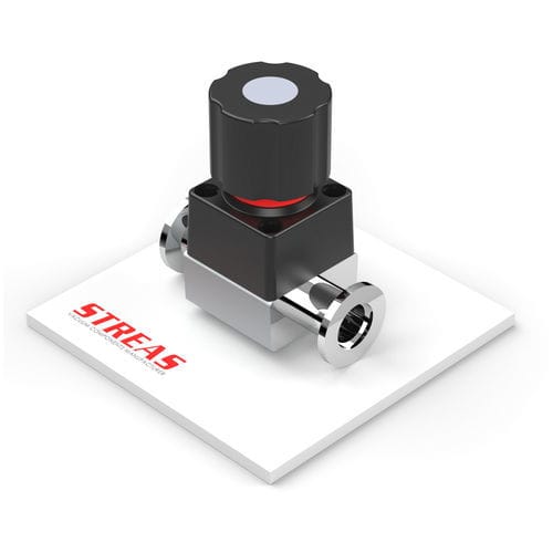 Membranventil - VML series - Streas srl - manuell / Stell / Inline