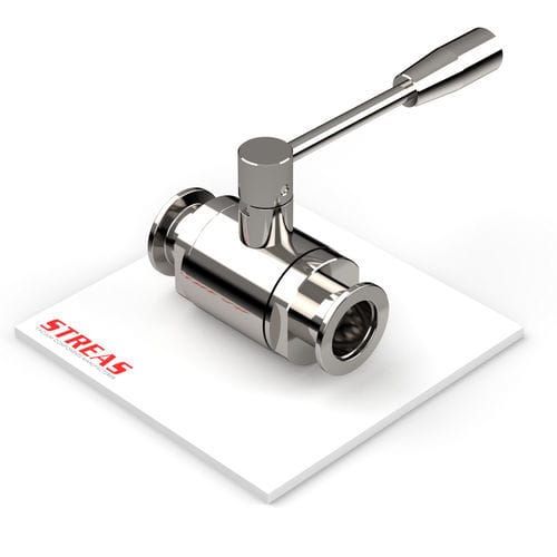 Kugelventil - VML series - Streas srl - Hebel / manuell / Flansch