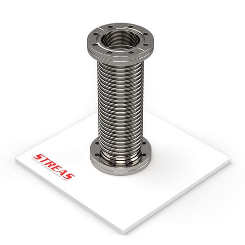 Metallschlauch - F series - Streas srl - elastisch / Standard / Flansch