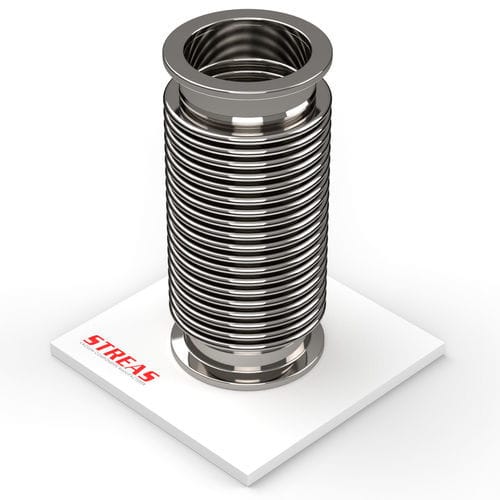 Stahl-Kompensator - S16KF-90-6 - Streas srl - Flansch / für Kanalisationen / flexibel