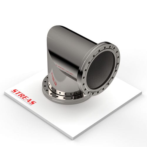Edelstahl-Rohrbogen - 90G150CF-4 - Streas srl - 90°