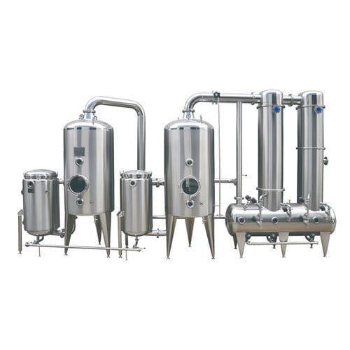 Rohrbündelverdampfer - SENBO FLUID CO., LTD. - Vakuum / Prozess / für Probenkonzentration