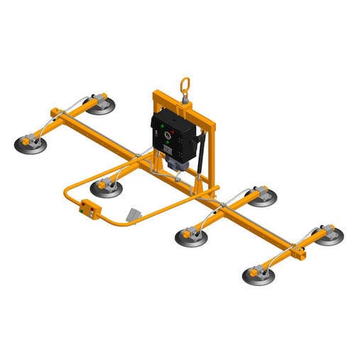 Kreuz-Vakuumheber - AEVGLP8-800 - AARDWOLF INDUSTRIES LLC - für Glasplatten / verstellbar / vertikal