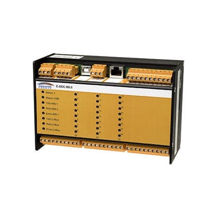 DIN-Schiene-SPS - E-DDC-B6.0 - Regulation France - Eingänge / Ausgänge / Analogausgänge