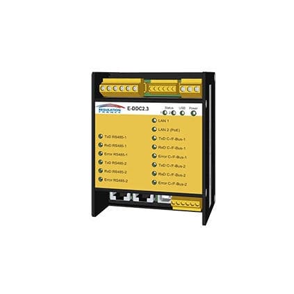 DIN-Schiene-SPS - E-DDC2.3 - Regulation France - Digitalausgänge / RS485 / mit Ethernet Schnittstelle