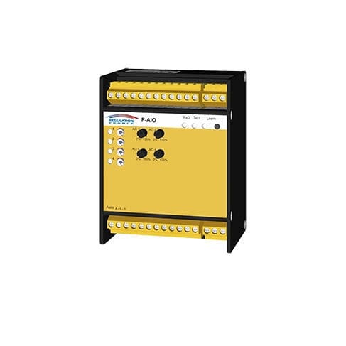 DIN-Schiene-SPS - F-AIO - Regulation France - Analogeingänge / Analogausgänge / auf Ethernet-Netz