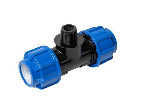 Hydraulikanschluss - TE341 series - NEISCO FOR MODERN WATER SYSTEMS PRODUCTION - Gewinde / Kompression / T