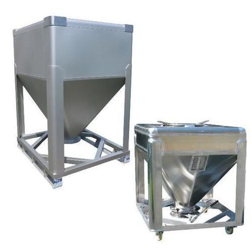 Trichterbecken - EUROBIN® - GINALCO Srl - Pulver / für Getreide / Kaffee