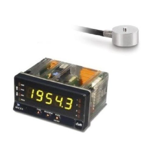 Druckkraft-Wägezelle - CO-Y4 + MICRA-M - Instrumentys - Knopf / 1 mV/V / für Prüfmaschine