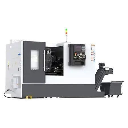 CNC-Drehmaschine - MN500L - Minnuo - horizontal / 2-Achs / mit Schrägbett