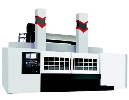 Dreh-Fräszentrum / CNC - VSL - Minnuo - vertikal / Doppelsäulen / mit Portalroboter