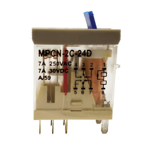 Elektromechanisches Relais / DC - MPCN - PLA Components - AC / 1NO/NF / 2NO/NF