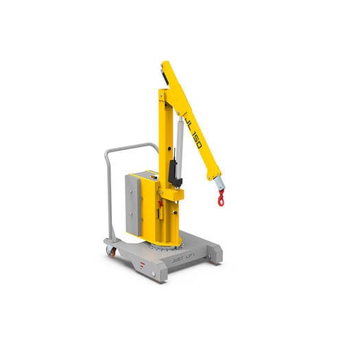 Mobiler Mini-R-Kran - JL-150 - EMA Ergonomía S.L. - Teleskop / für Wartungszwecke / für Hubanwendungen
