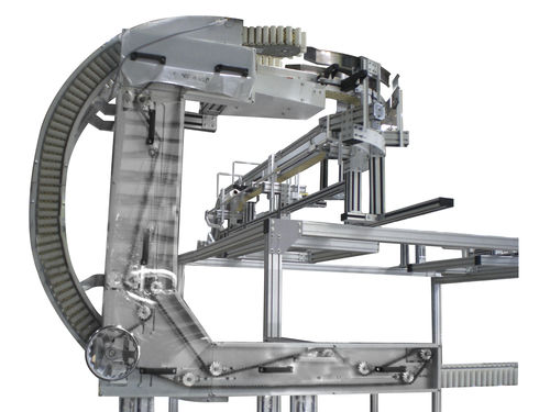 Schräger Förderer - MODU System (M) Sdn.Bhd. (MODU Group) - Transport / für Materialumschlag / Hub