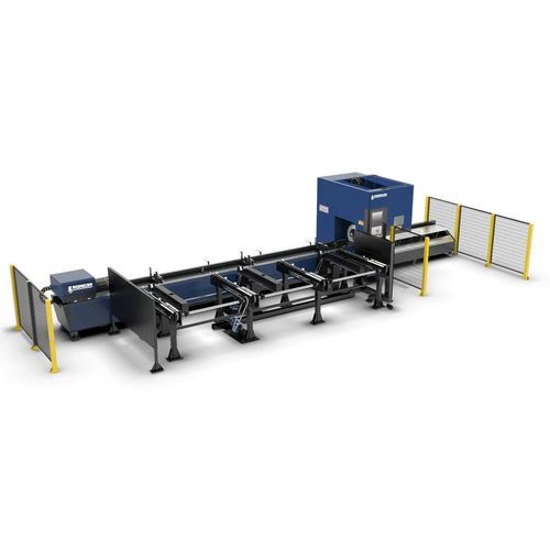 Faserlaser-Schneidemaschine - 6160/3 - Promecam srl - für Metall / Profil / Rohr
