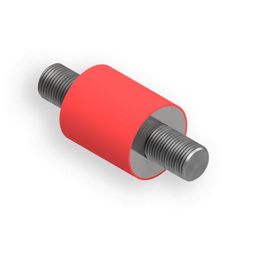 Stoßpuffer - Type A - ULMAN Dichtungstechnik GmbH - Antivibration / viskoelastisch / Metall