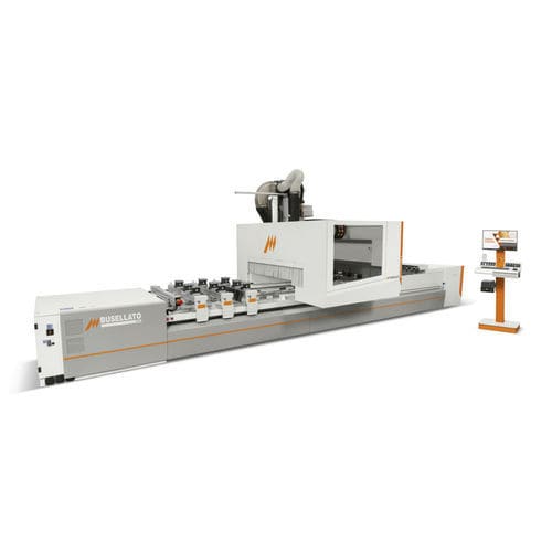 CNC-Bearbeitungszentrum / 3-Achs - JET MASTER T - Casadei-Busellato - 4-Achs / 5-Achs / vertikal