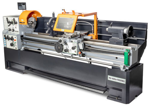 Konventionelle Drehmaschine - HU 460x1500-4 NG DRO - Huvema B.V. - horizontal / D1-8 / 4 Werkzeuge
