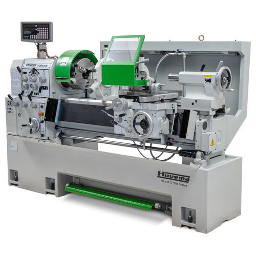 Konventionelle Drehmaschine - HU 430x1000-4 Topline DRO - Huvema B.V. - horizontal / Hochpräzision / hohe Festigkeit