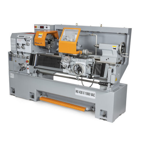 Konventionelle Drehmaschine - HU 430x1000-4 VAC Topline DRO - Huvema B.V. - horizontal / für Produktion / Hochpräzision