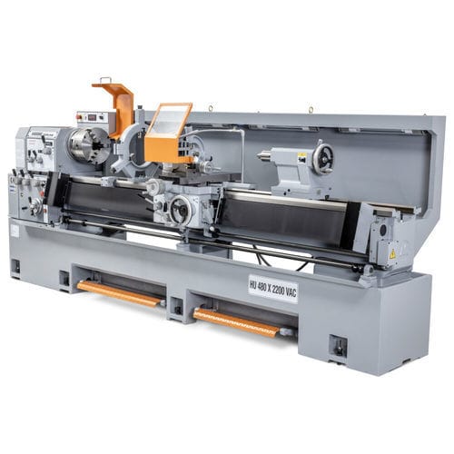 Konventionelle Drehmaschine - HU 480x2200 VAC Topline DRO - Huvema B.V. - für Metall / Präzision