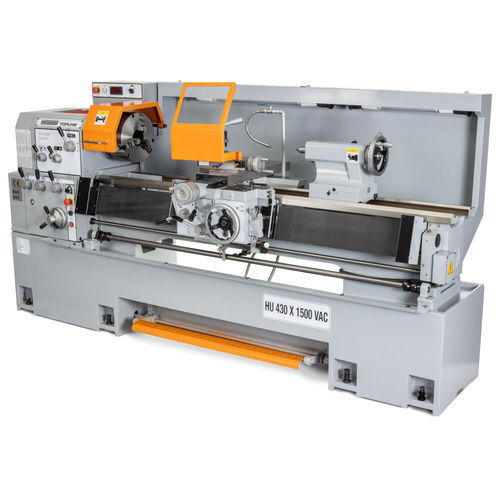 Konventionelle Drehmaschine - HU 430x1500-4 VAC Topline DRO - Huvema B.V. - horizontal / für Wellenbearbeitung / für Produktion