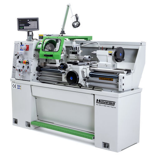 Konventionelle Drehmaschine - HU 360x1000-4 VAC Topline DRO - Huvema B.V. - horizontal / Camlock D1-4 / Hochpräzision