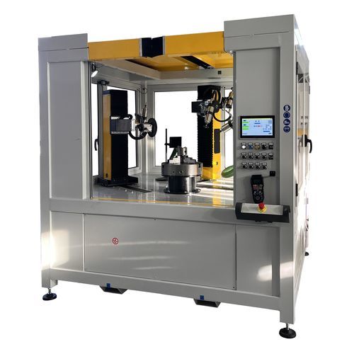 Eckenputzmaschine für Zahnräder - TM1000-CNC - TECNOMACCHINE - zum Bürsten / Kantenfräs / CNC