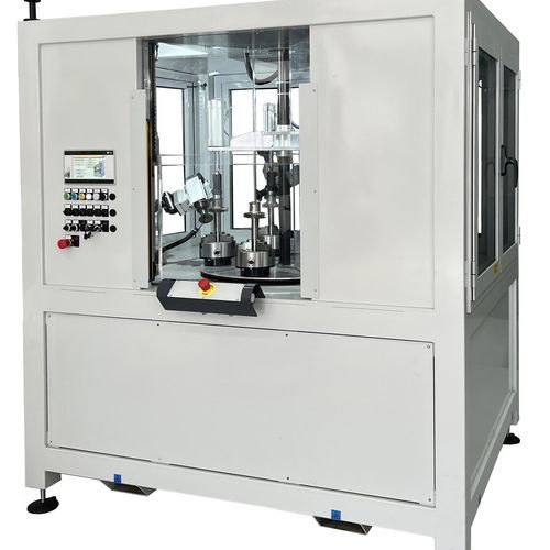 Bürsten-Entgratmaschine - TM200 - TECNOMACCHINE - Scheiben / Schaft / zur Endbearbeitung