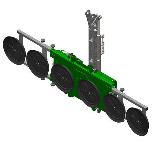 Vakuumheber für Glasplatten - SL-VA-500 - SingleLift - für flache Werkstücke / für Blätter / verstellbar