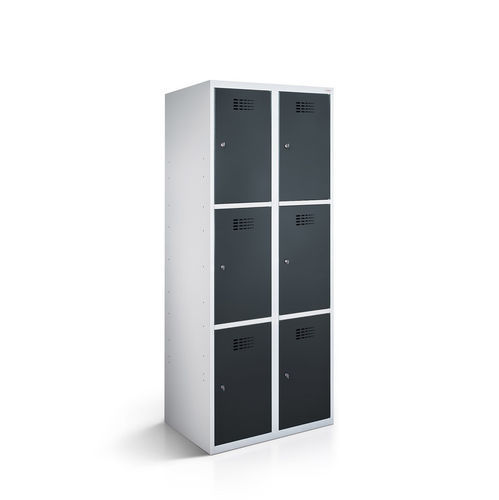 Schließfach für Unternehmen - 2110-020300-0801112 - LOCKEEL s.à r.l. - belüftet / robust / Mehrfach