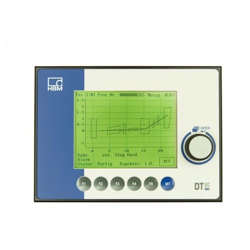 Netzwerk-Kontrolleinheit - HBM DT85 - MT-Solutions GmbH - mit Display / zur Visualisierung von Prozess und Fertigungsdaten / programmierbar