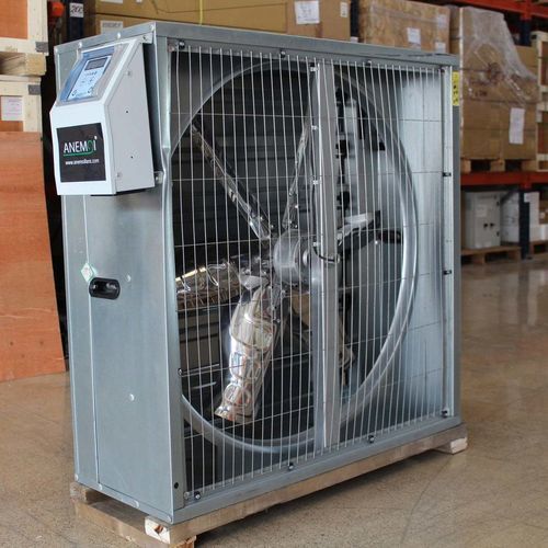 Belüftungsanlage / hohe Effizienz - ECOWALL - Anemoi Fans - wandmontiert / mit EC-Ventilator / für Feuchträume