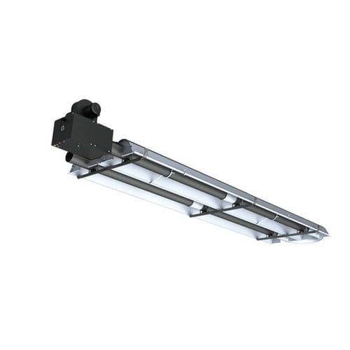 Propan-Strahlheizung - MagnoHeat® EUA / EUAV - Anemoi Fans - Erdgas / für Heizungen / röhrenförmiger