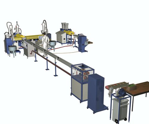 Extrusionsanlage mit Wasserkühlung - SCAMEX - Doppelschnecken / maßgefertigt / Granulierung