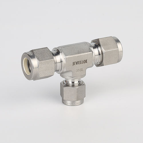 Pneumatischer Anschluss - 764LR - Jewellok - zum Stumpfschweißen / T / aus Edelstahl 316
