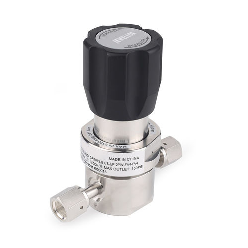 Gasdruckregler - JR1000 - Jewellok - Membran / einstufig / aus Edelstahl 316L