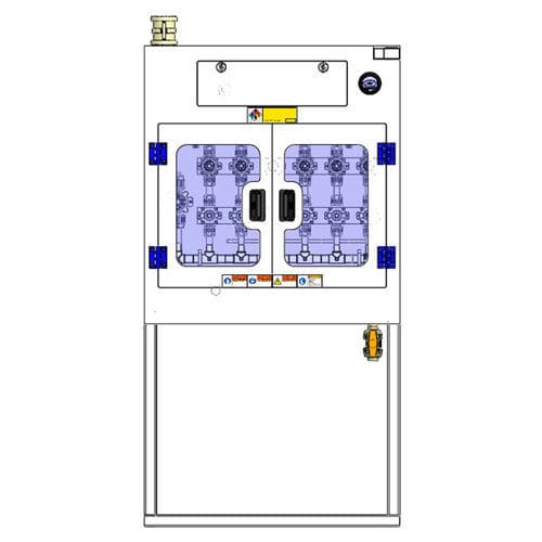 Bodenstehender Schrank - JW series - Jewellok - für Gas