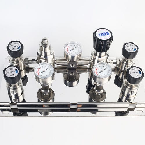 Mehrweg-Verteilerblock - JW-300 - Jewellok - aus Edelstahl 316L / für Gas / Umschalter