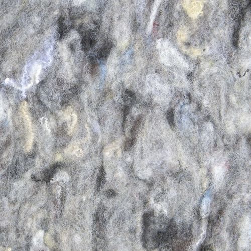 Polyesterfaser - Multicolor - Recycling Fibers - Tuch