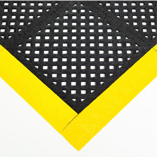 PVC-Bodenplatte - H4 series - Rebourne - Recyclingkunststoff / Aluminiumoxid / rutschfest