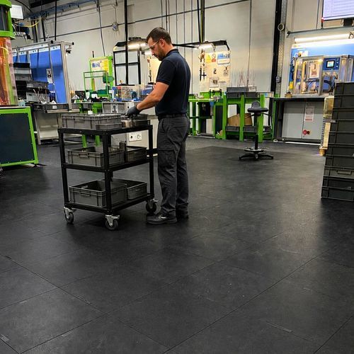 Anti-Ermüdung Matte - H6T4646STBL - Rebourne - Arbeit / Schutz / modular
