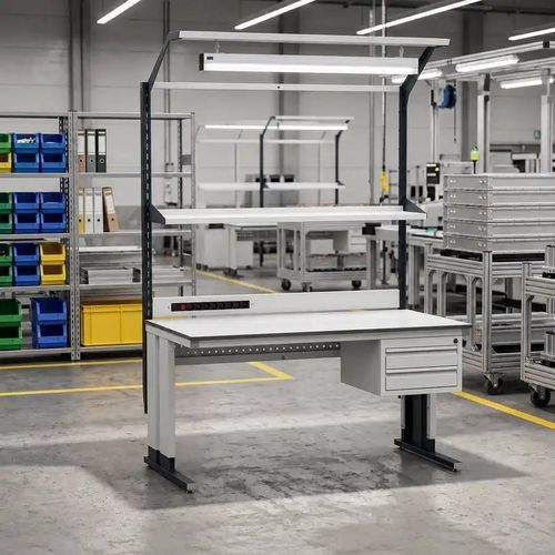 Stahl-Werkbank - Summit Edge - Forison - Montage / für Werkstatt / Industrie